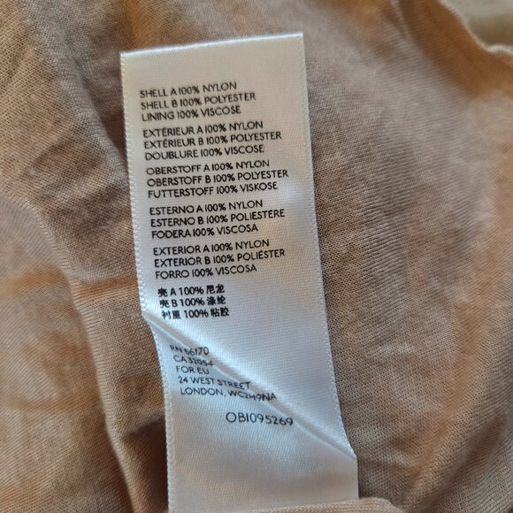 Free People show off mini sequin dress pink tan Size 10 - Picture 10 of 11